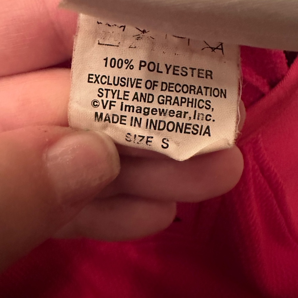 Vintage Majestic Therma Red Long Sleeve Shirt with Cardinal Emblem - Picture 6 of 6